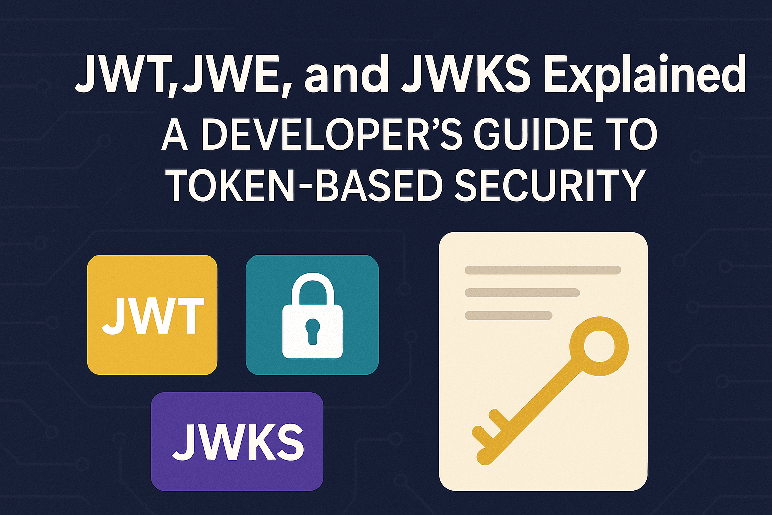 JWT, JWE, and JWKS Explained: A Developer’s Guide to Token-Based Security